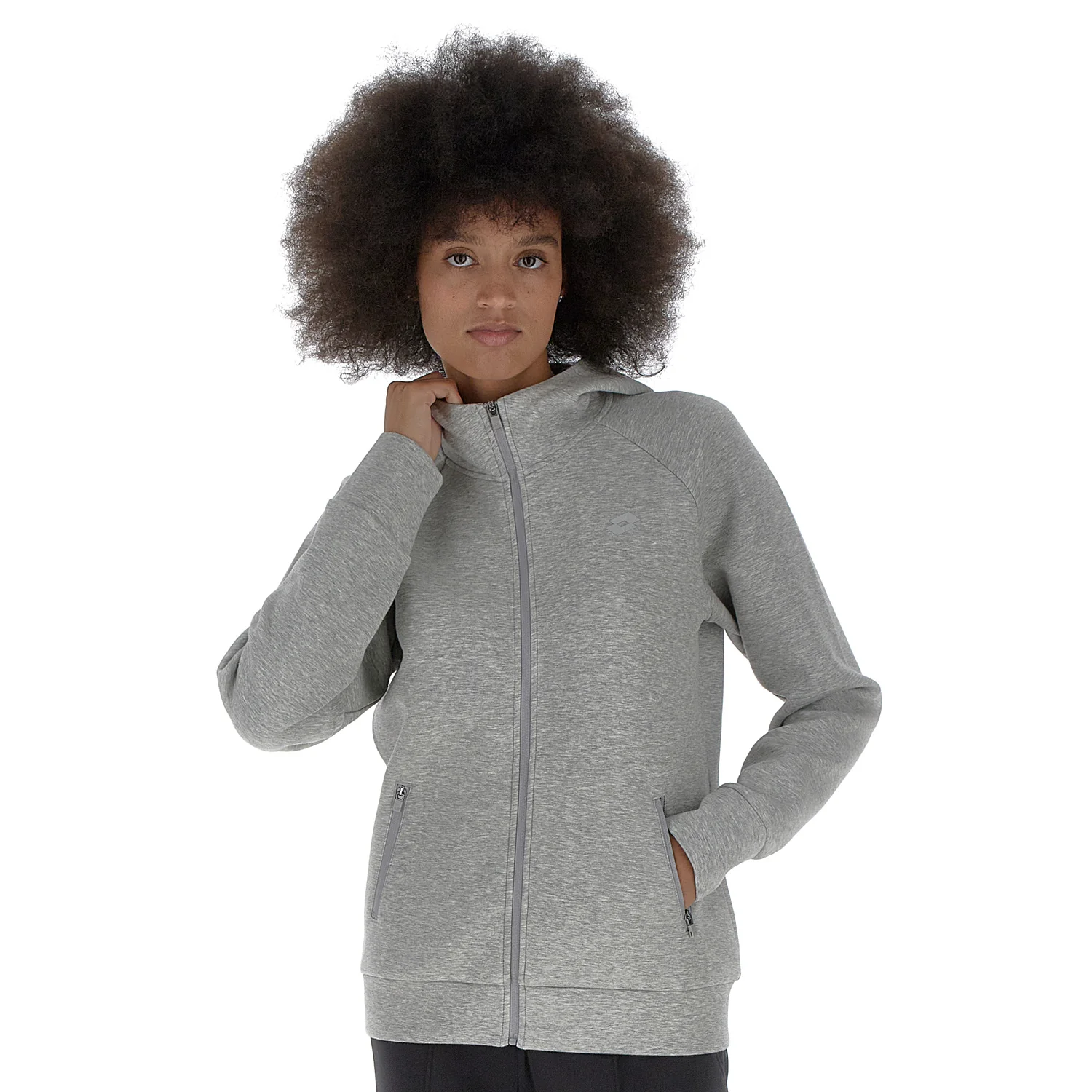 FELPA SPORT TRAINING GRIGIO CHIARO