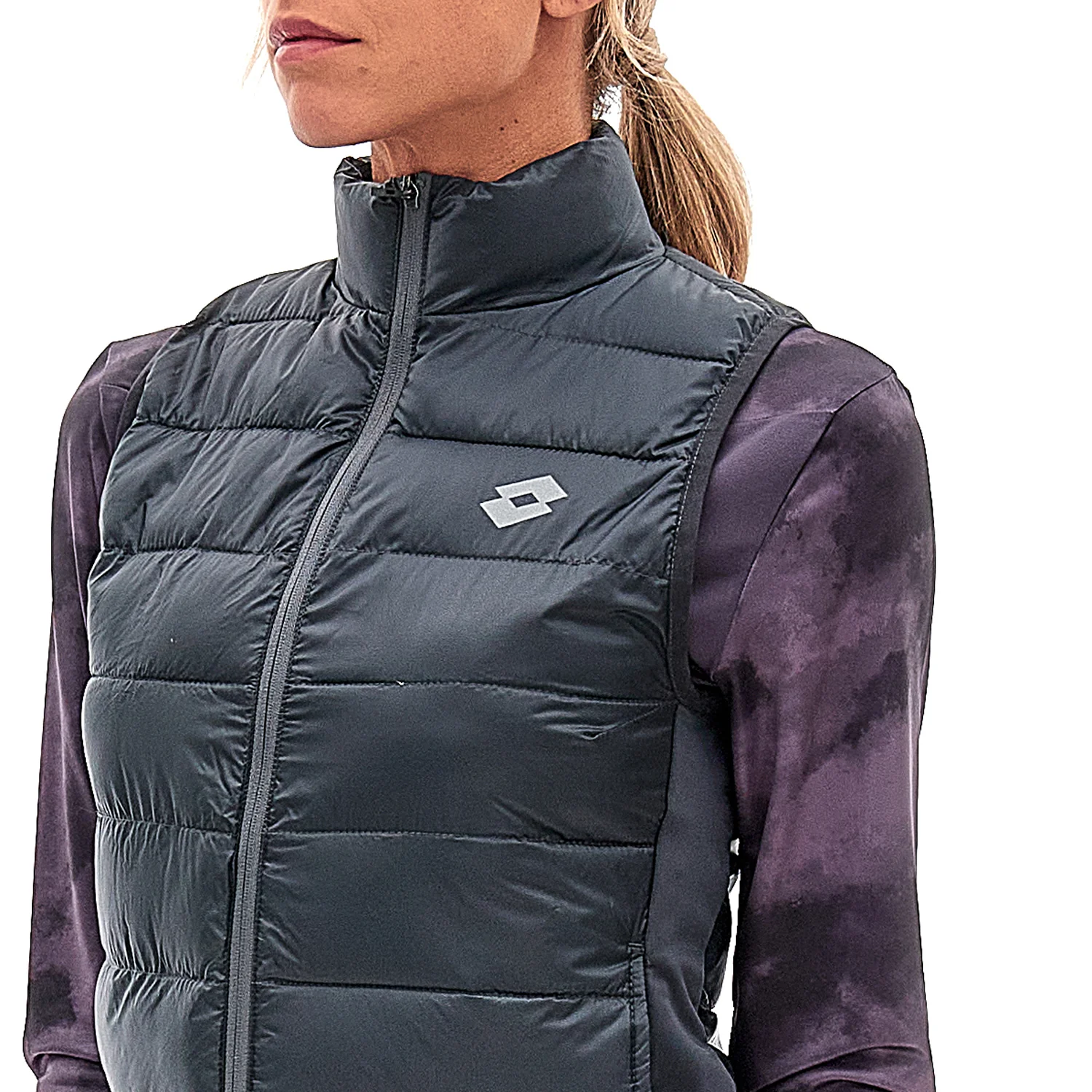 GILET SPORT RUNNING GRIGIO SCURO - Image 3