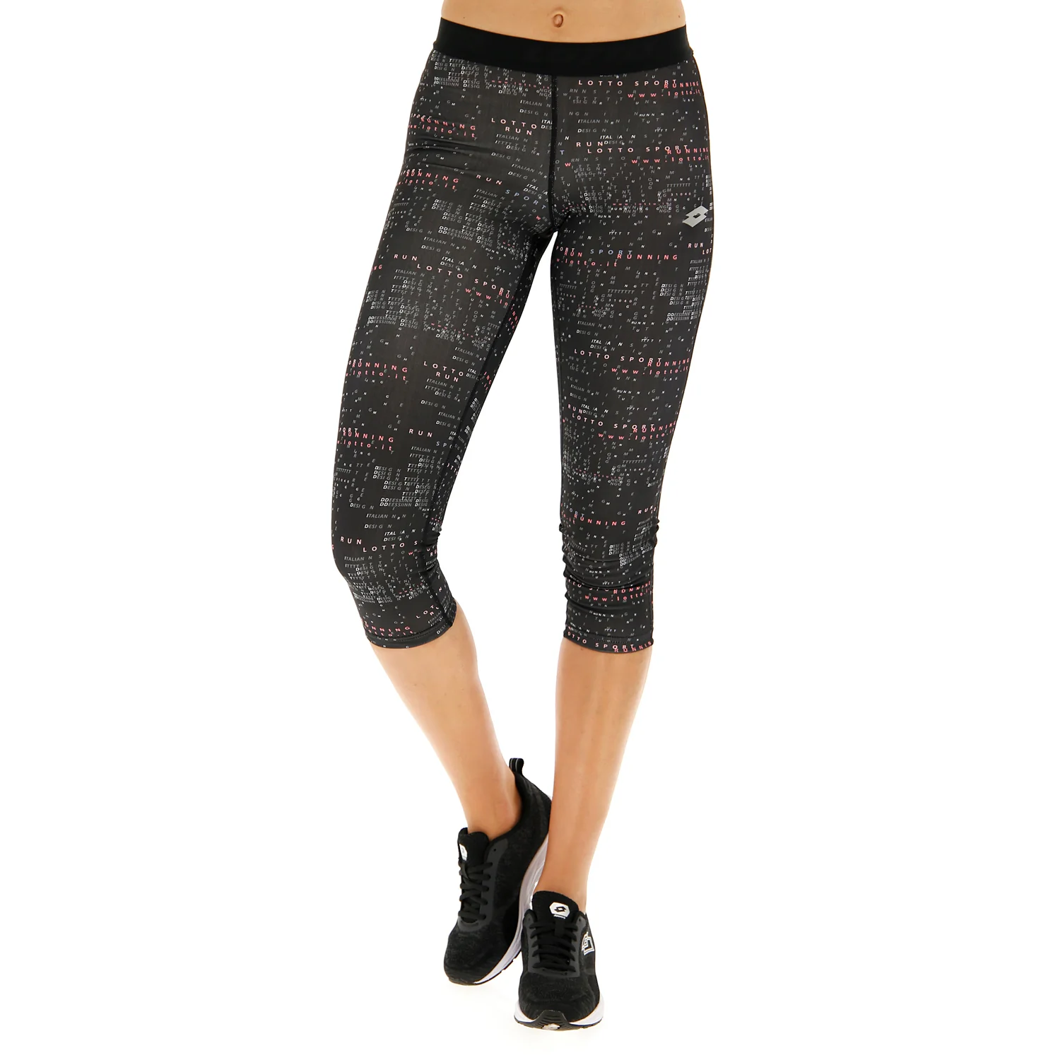 LEGGING MEDIO SPORT RUNNING NERO