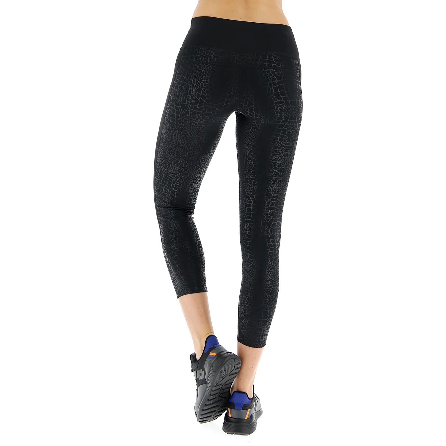 LEGGING MEDIO SPORT WORKOUT PURE NERO - Image 2