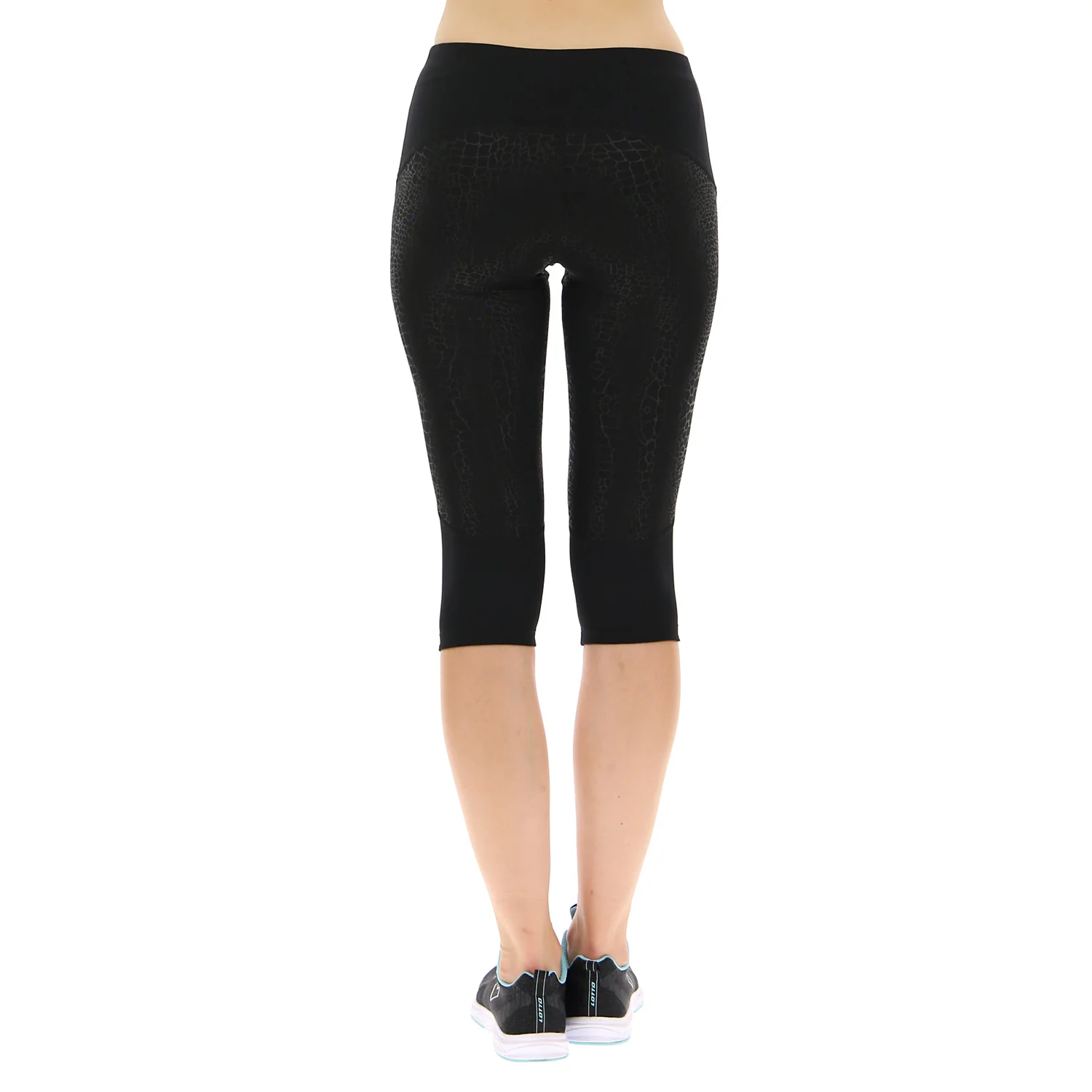 LEGGINGS MEDIO SPORT WORKOUT PURE NERO - Image 2