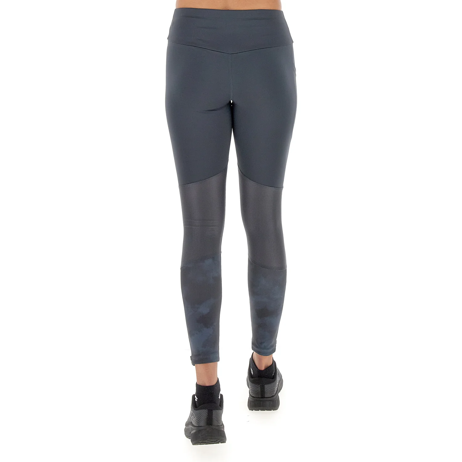 LEGGINGS SPORT RUNNING GRIGIO SCURO - Image 2