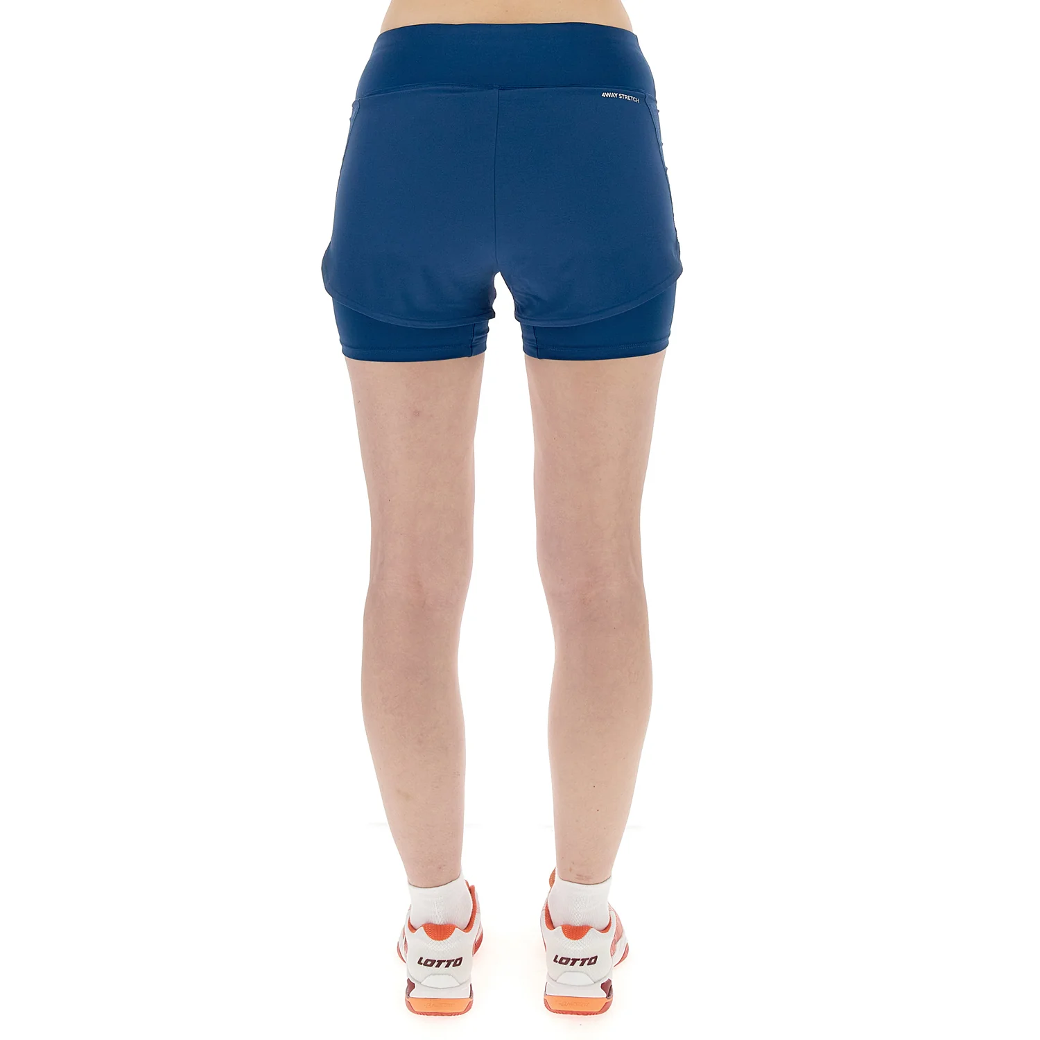 PANTALONI CORTI TENNIS TECH D1 BLU - Image 2
