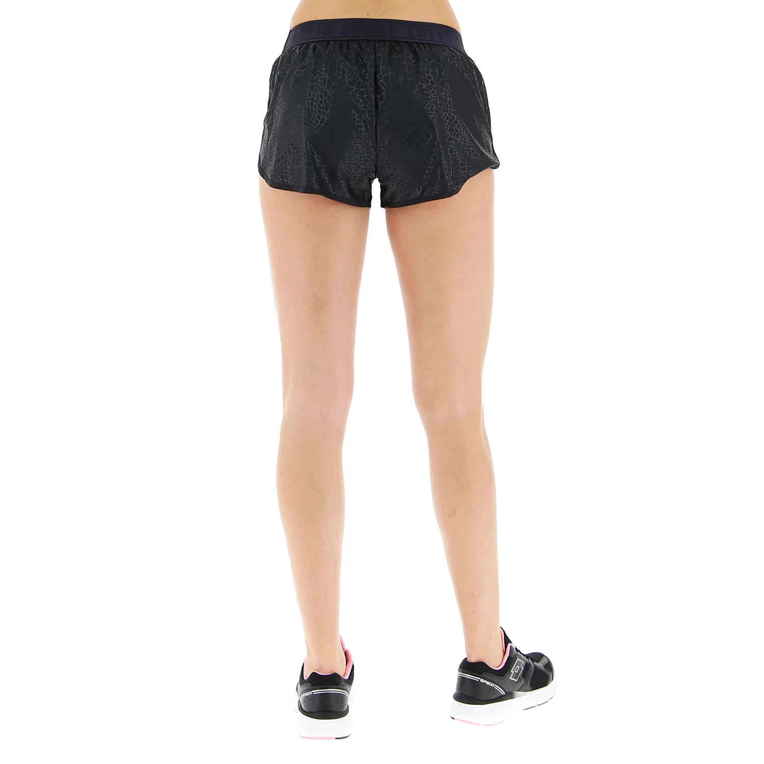 PANTALONI CORTI SPORT WORKOUT PURE NERO - Image 2