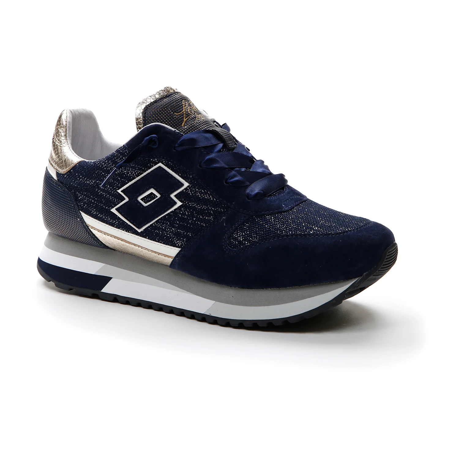 SCARPE WEDGE DENIM W BLU SCURO - Image 2