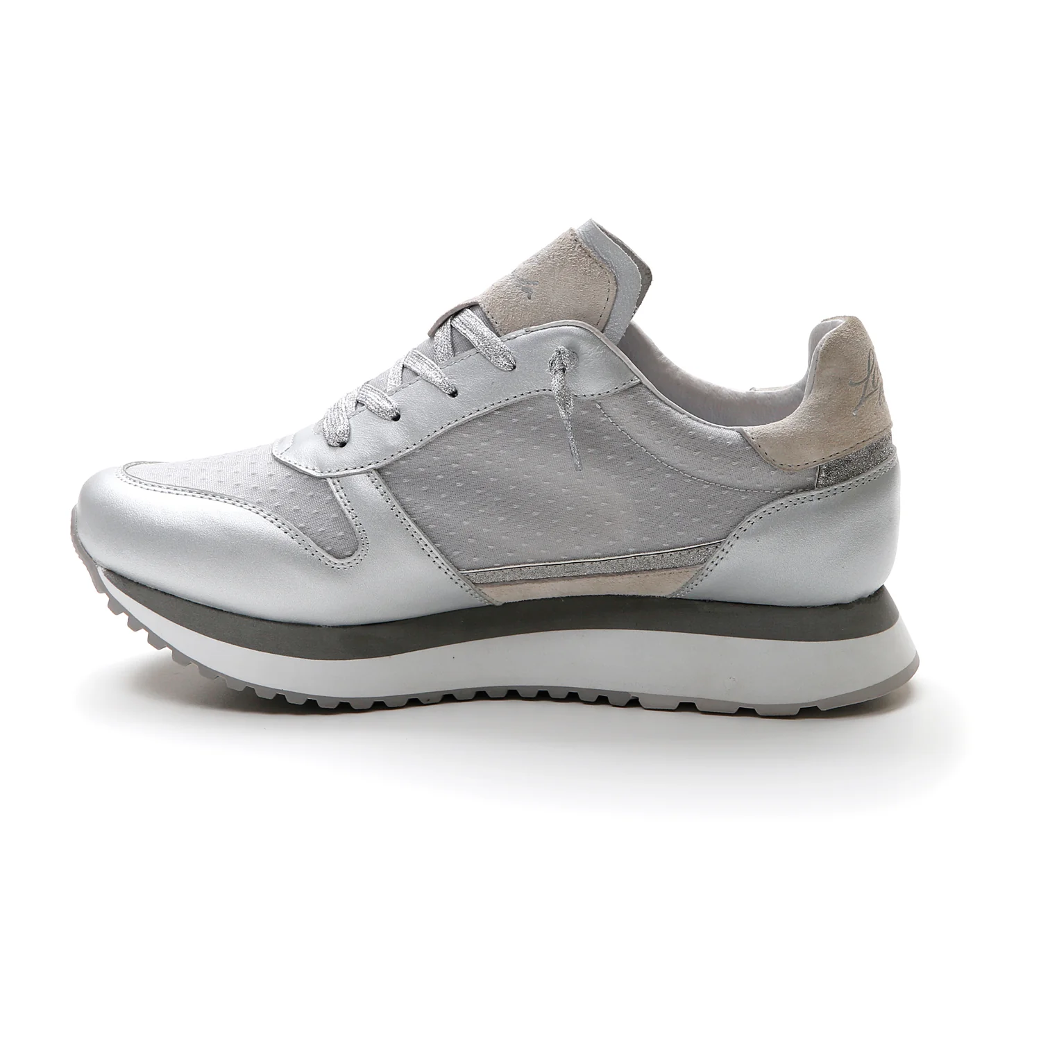 SCARPE WEDGE METAL W GRIGIO - Image 3