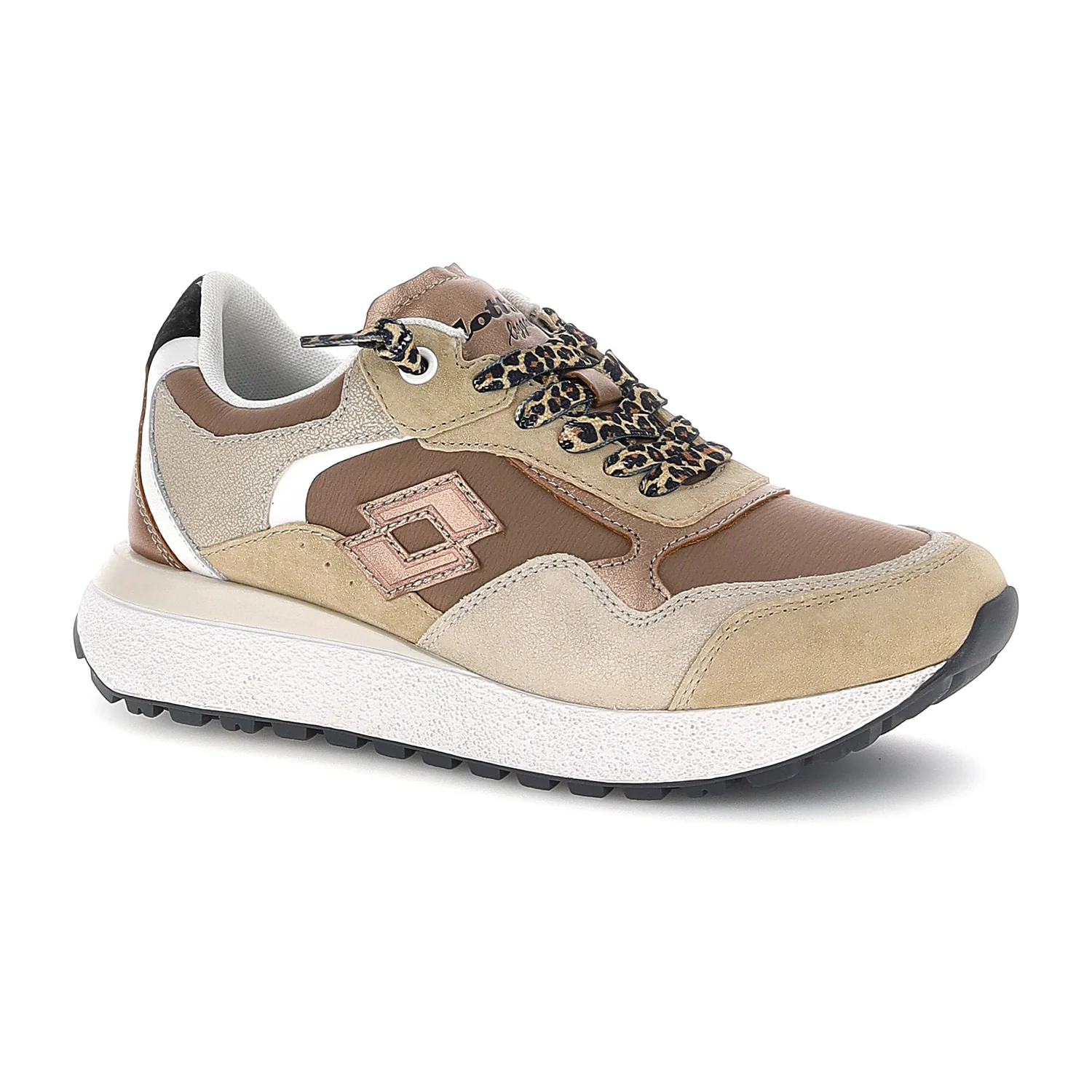 SCARPE TOKYO WEDGE LEO LACE W MARRONE - Image 2