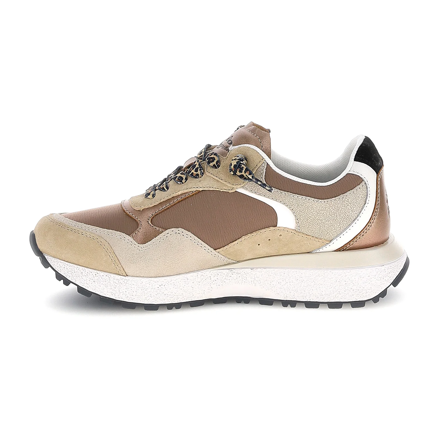 SCARPE TOKYO WEDGE LEO LACE W MARRONE - Image 3