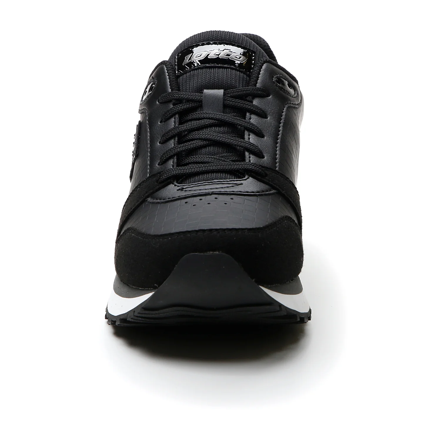 SCARPE TRAINER WEDGE NERO - Image 4