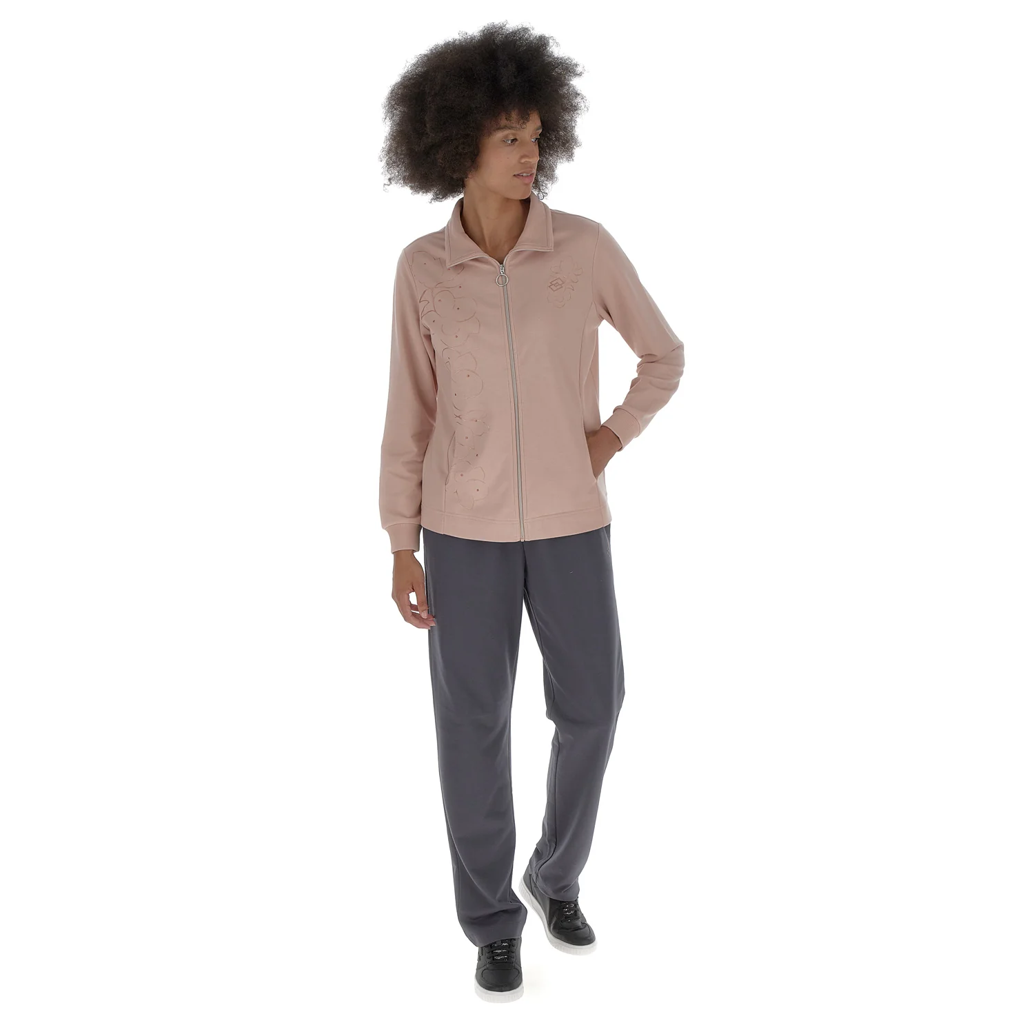 TUTA GINNASTICA TEMPO LIBERO LYNDA ROSA