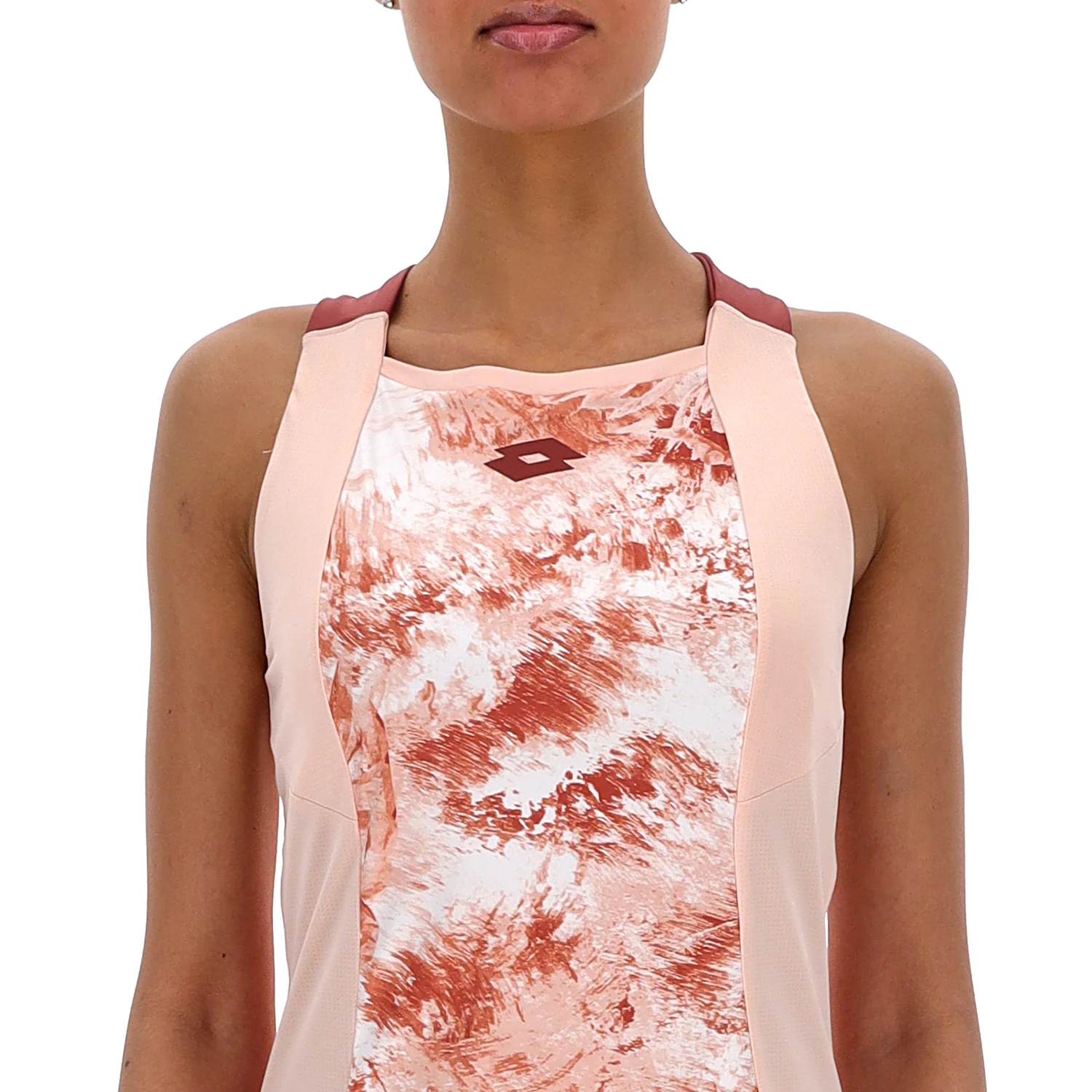 VESTITO TENNIS TECH D2 ROSA CHIARO - Image 3