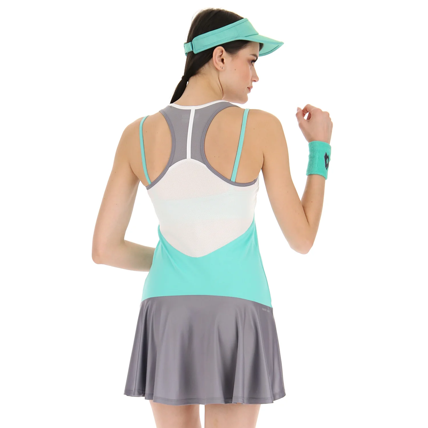 VESTITO TENNIS TECH VERDE - Image 2
