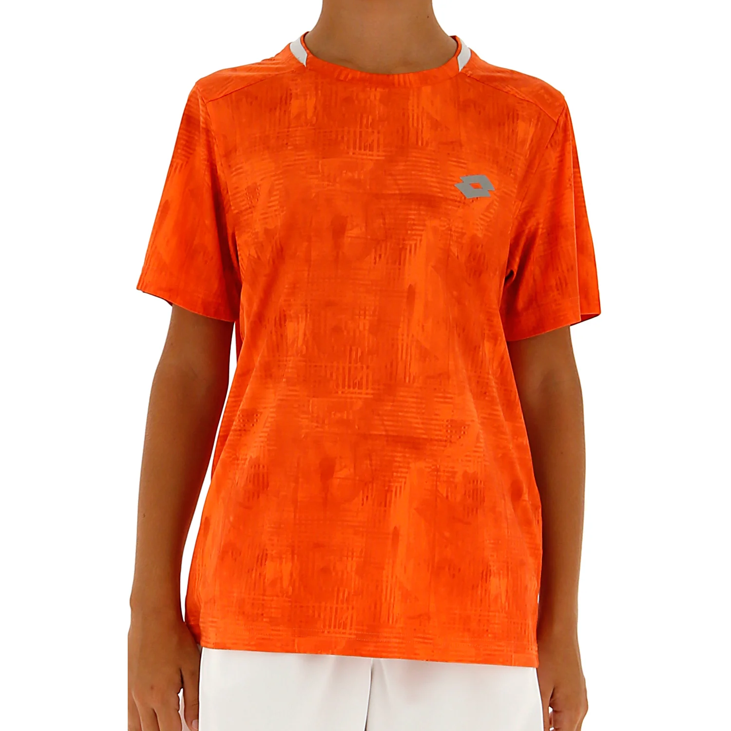 MAGLIETTA TENNIS GRAPHIC ARANCIONE - Image 3
