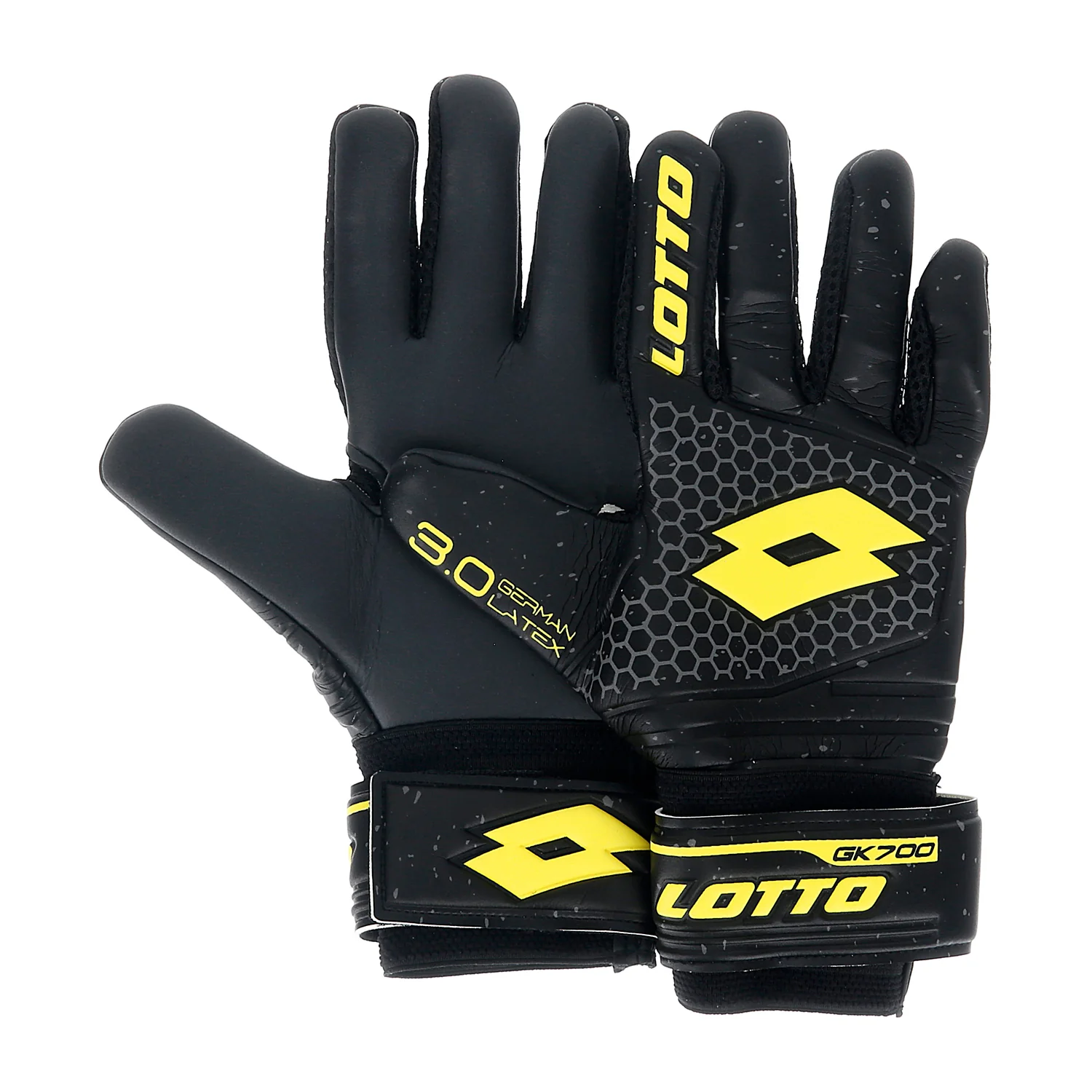 GUANTI PORTIERE CALCIO NERO