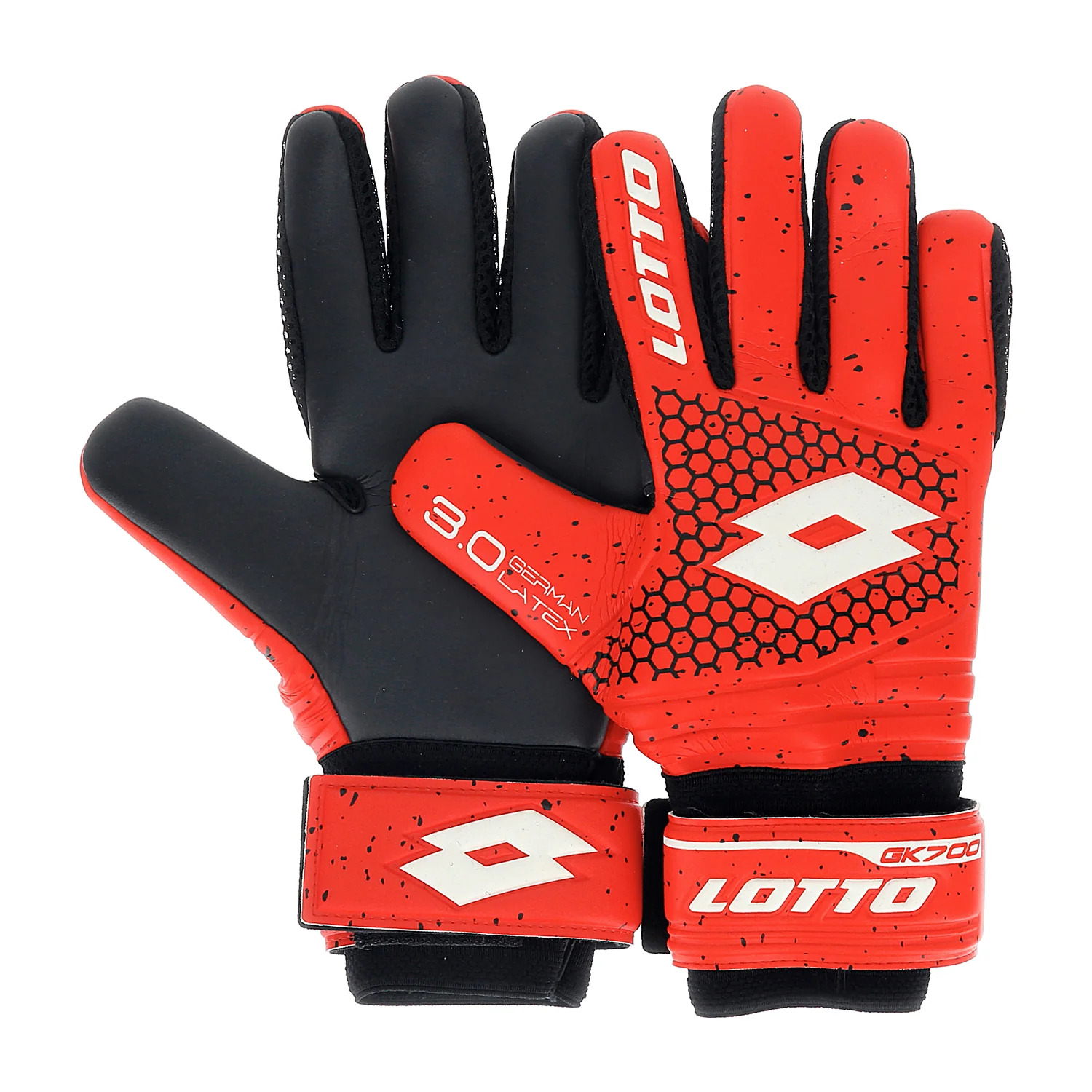 GUANTI PORTIERE CALCIO ROSSO