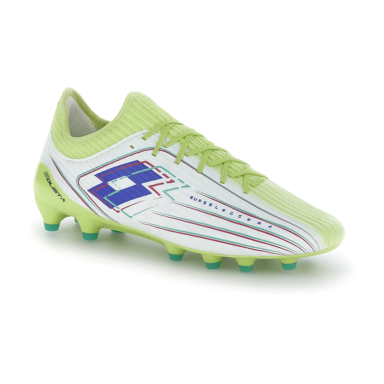 SCARPE CALCIO FG SOLISTA 200 GIALLO CHIARO - Image 2