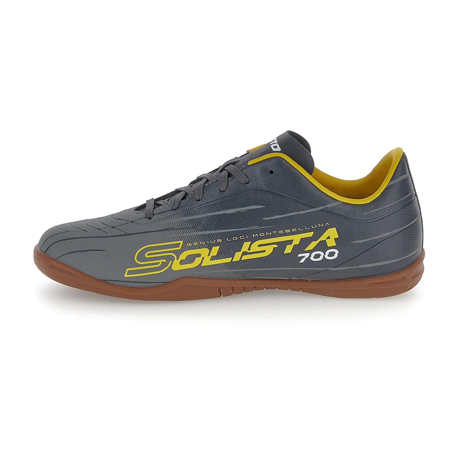 SCARPE FUTSAL INDOOR SOLISTA 700 GRIGIO SCURO - Image 3