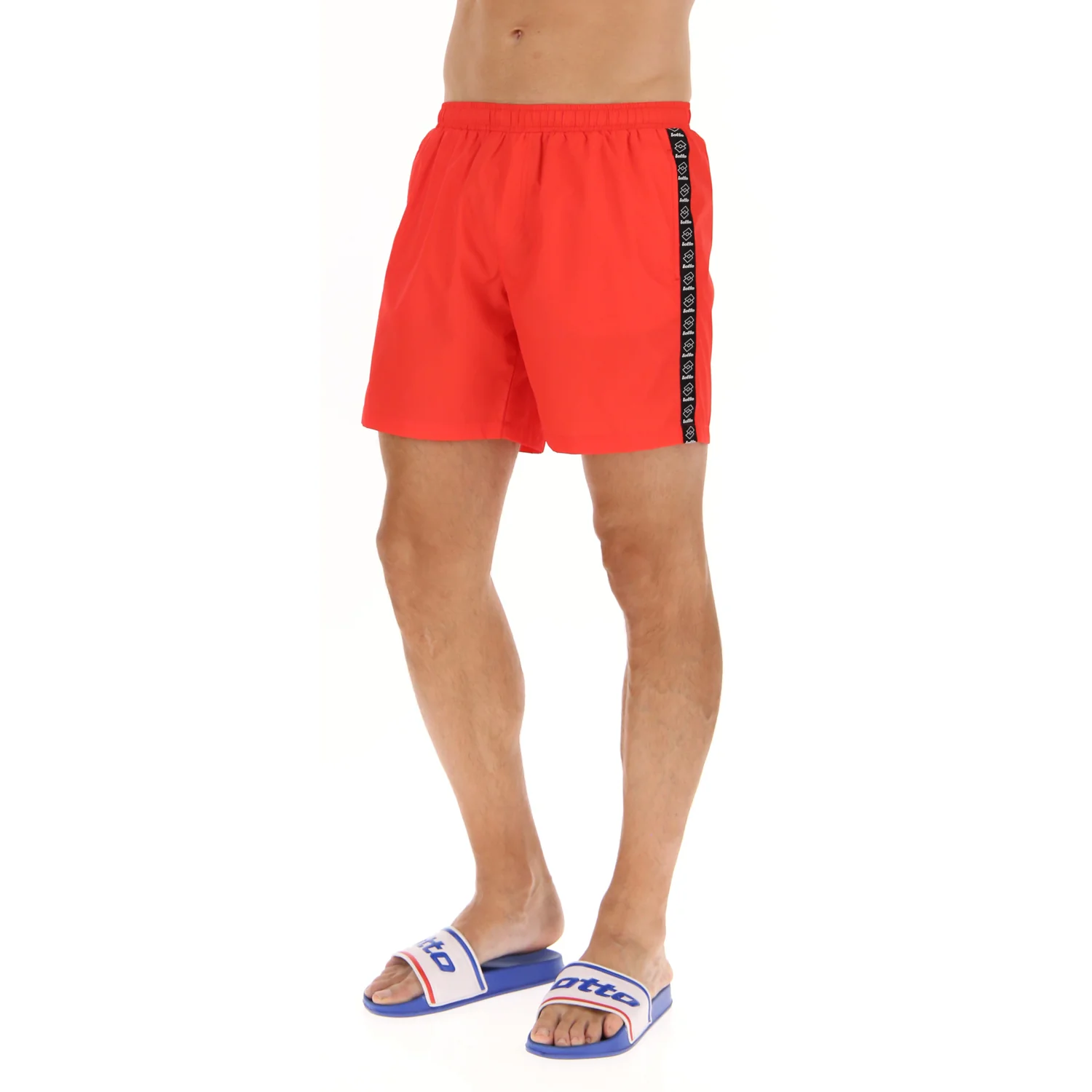 COSTUME DA MARE TEMPO LIBERO SHORT BEACH ROSSO