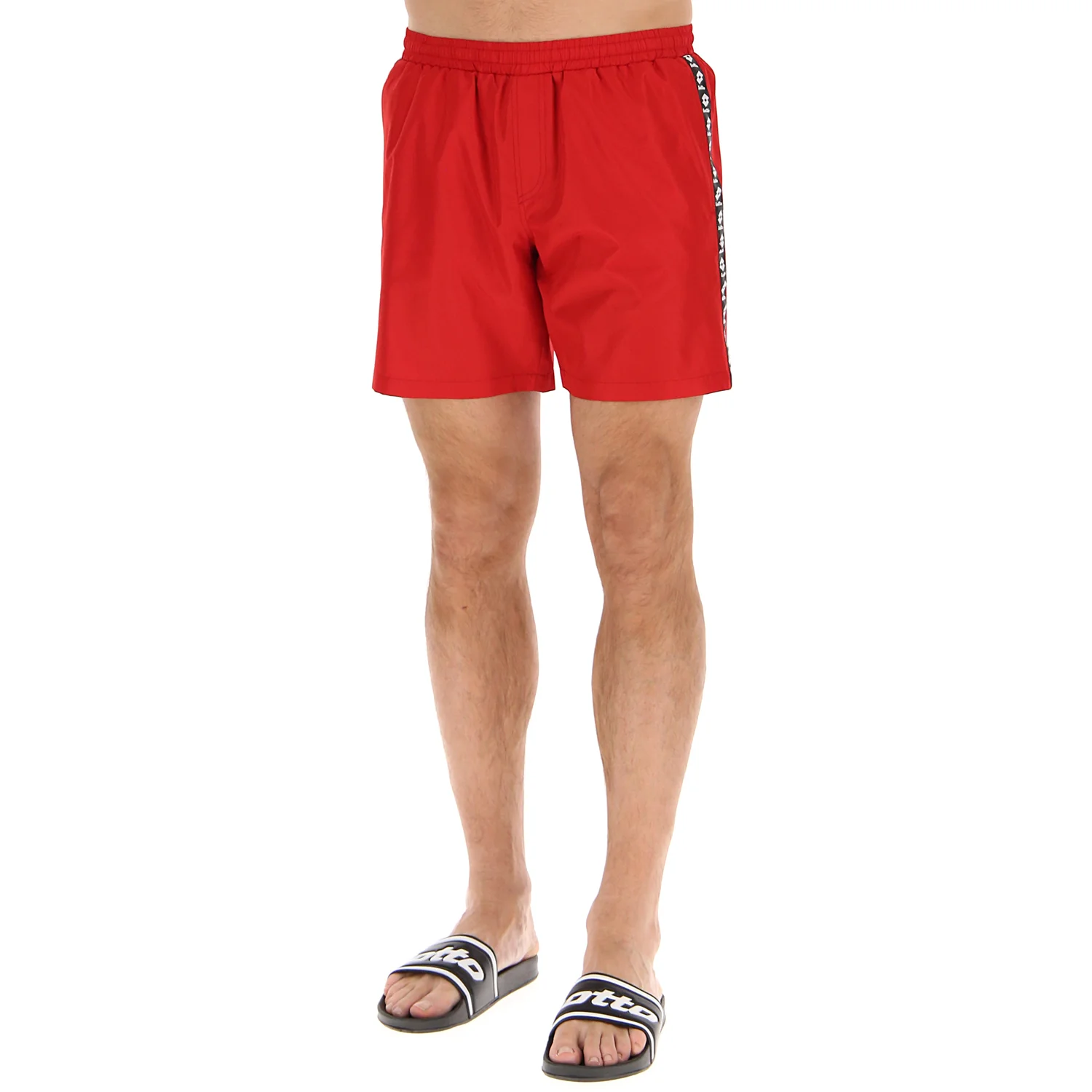 COSTUME DA MARE TEMPO LIBERO SHORT BEACH ROSSO