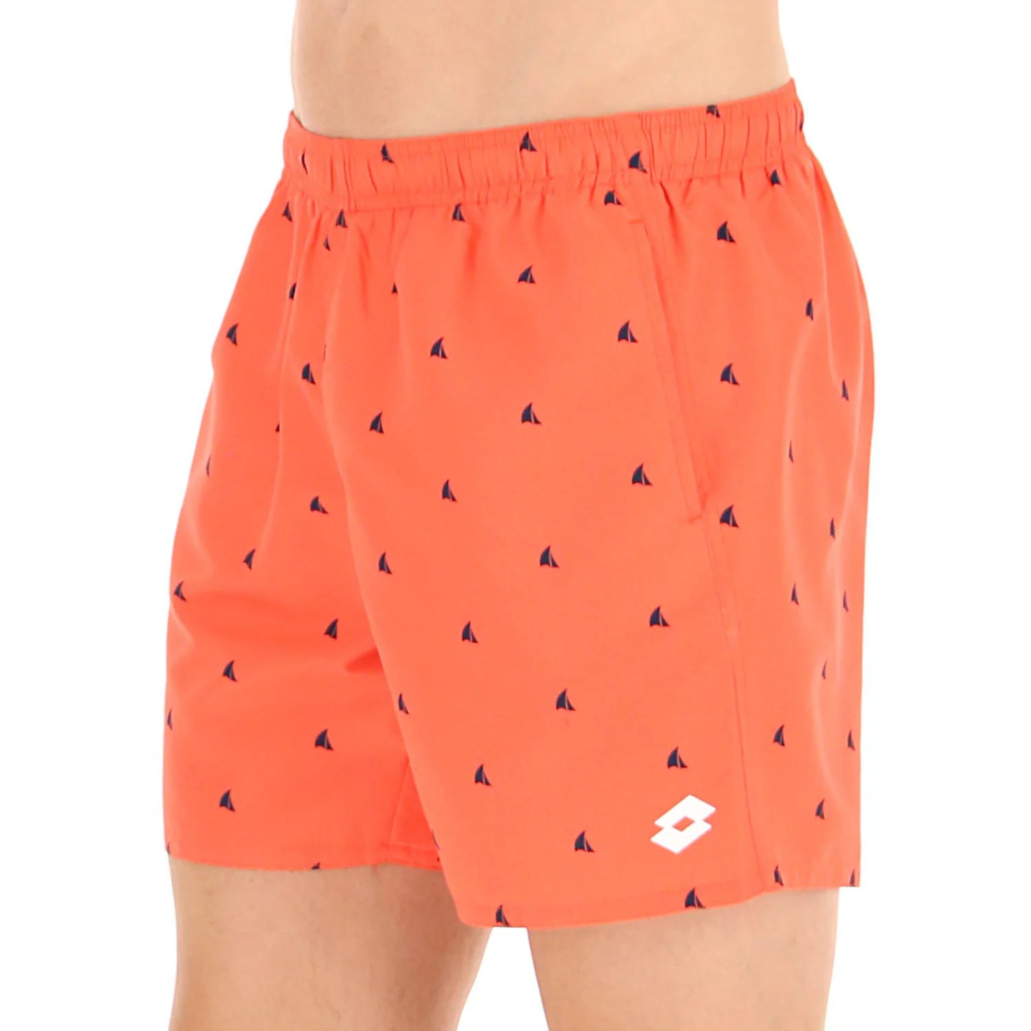 COSTUME DA MARE TEMPO LIBERO SHORT BEACH ROSSO CHIARO - Image 3