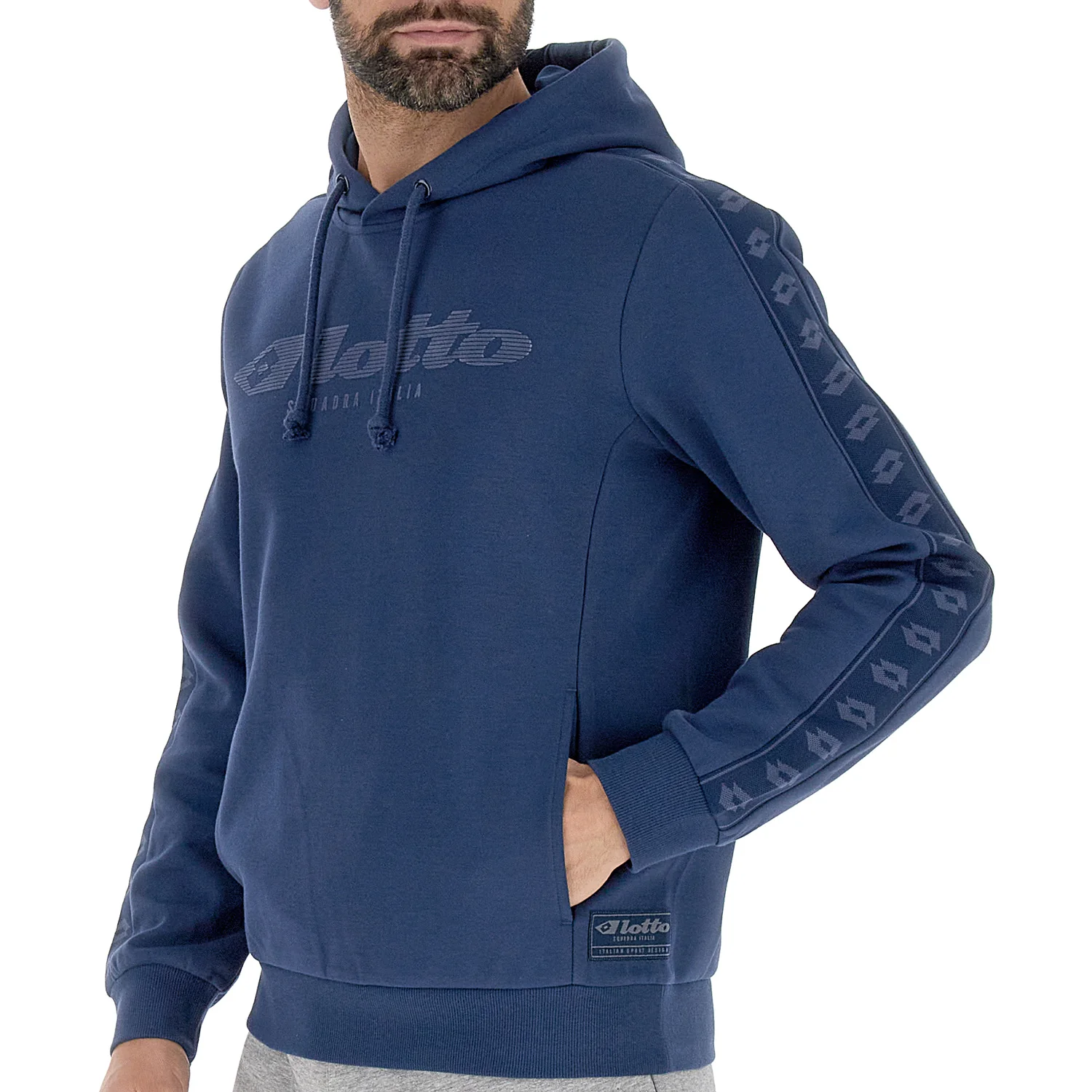 FELPA LIFESTYLE ATHLETICA DUE BLU SCURO - Image 3