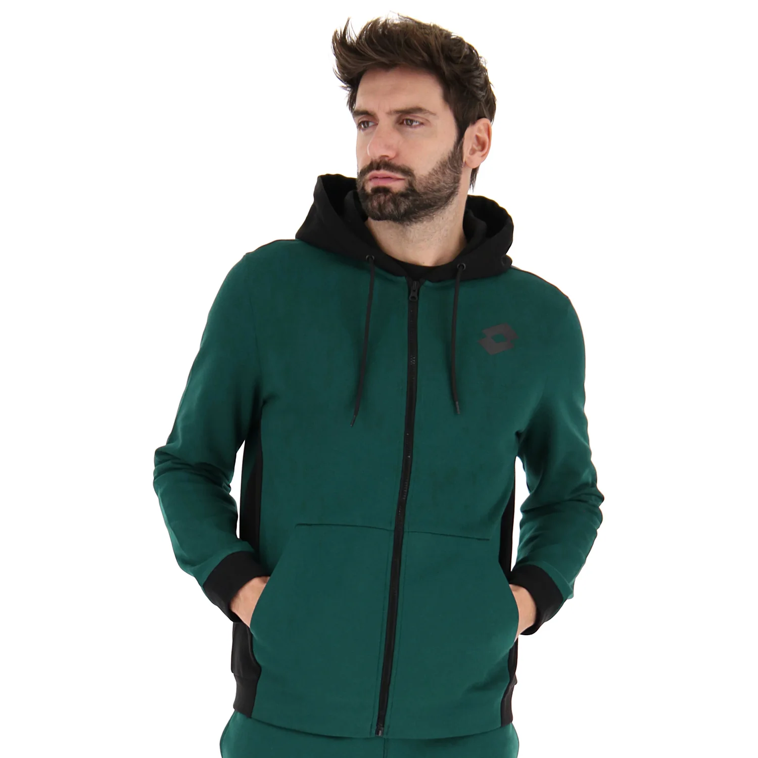 FELPA SPORT TRAINING PURE VERDE SCURO