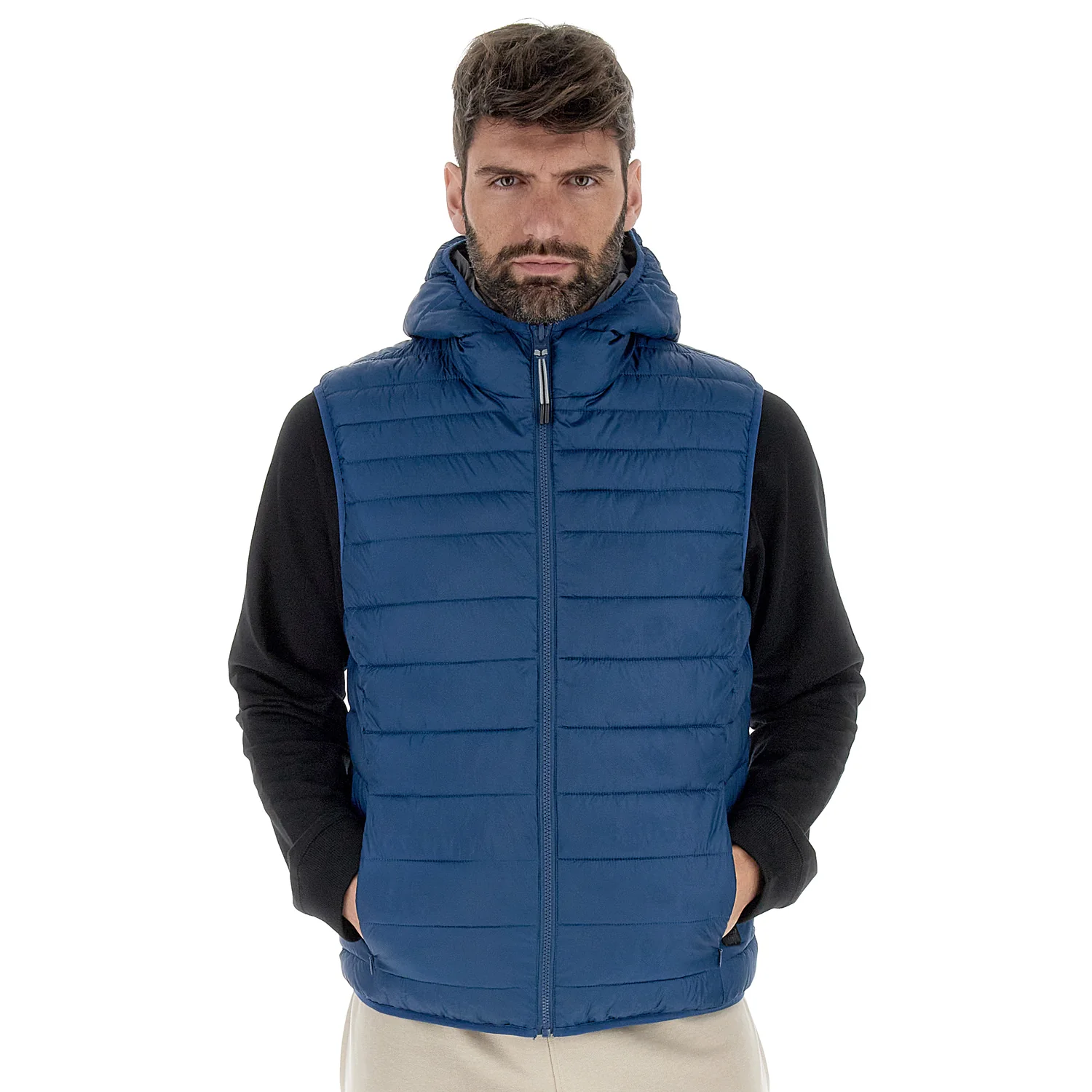 GILET TEMPO LIBERO CORTINA BLU