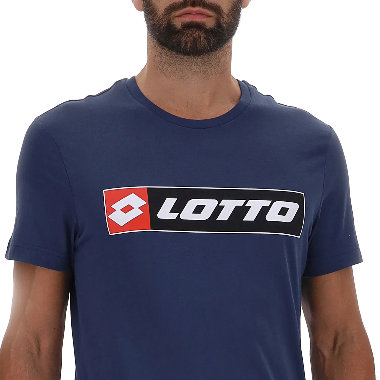 MAGLIETTA TEMPO LIBERO LOGO BLU SCURO - Image 3