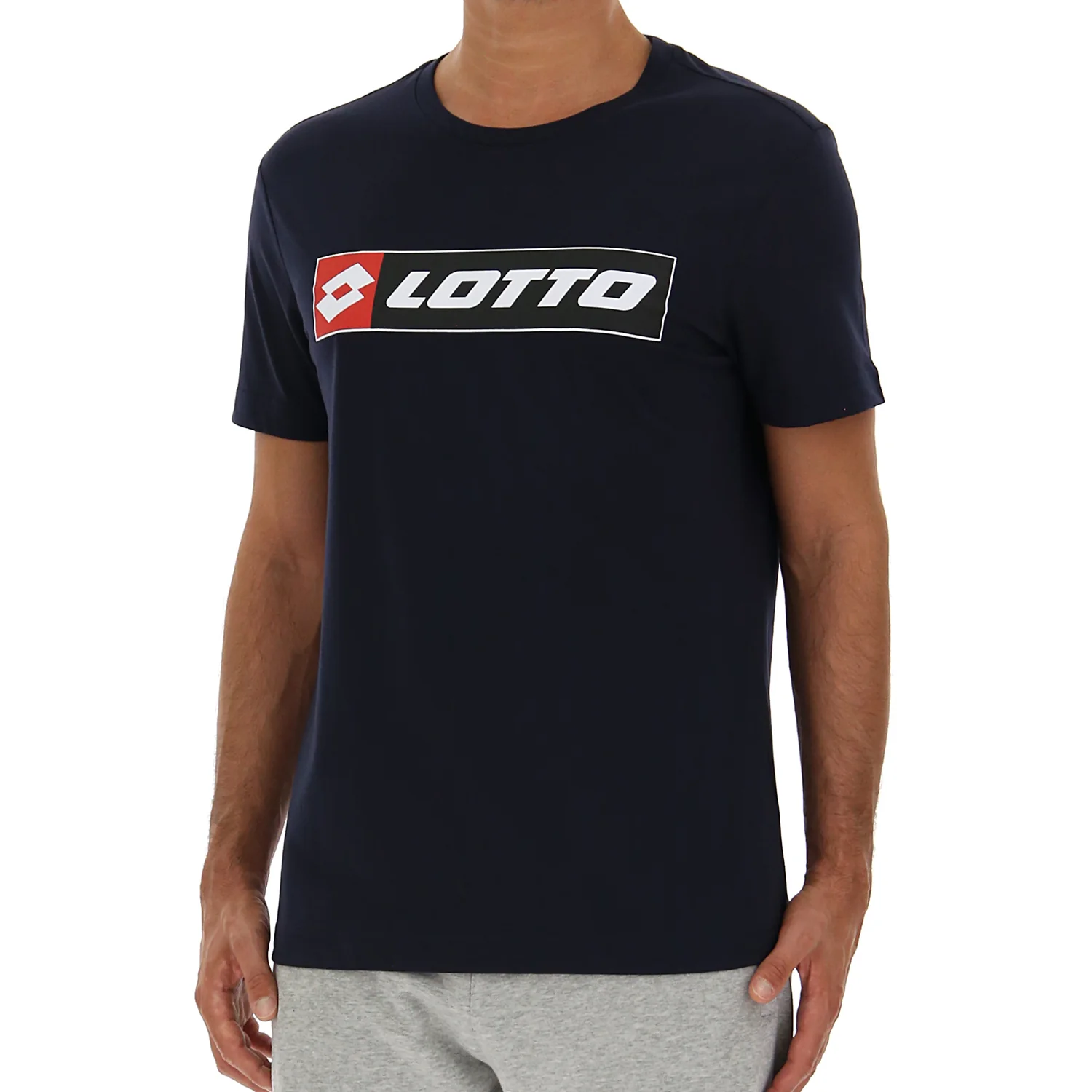 MAGLIETTA TEMPO LIBERO LOGO BLU SCURO - Image 3