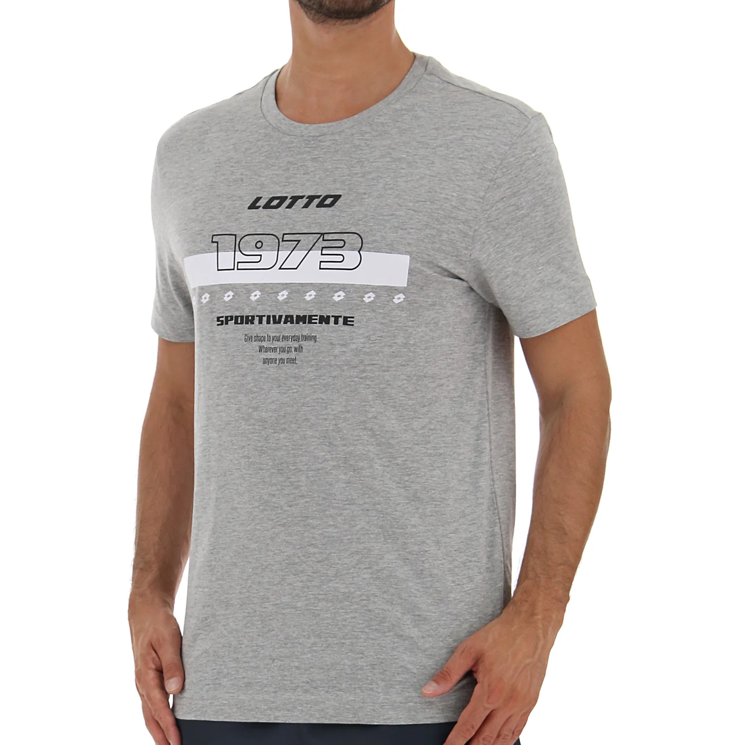 MAGLIETTA TEMPO LIBERO PRISMA GRIGIO CHIARO - Image 3