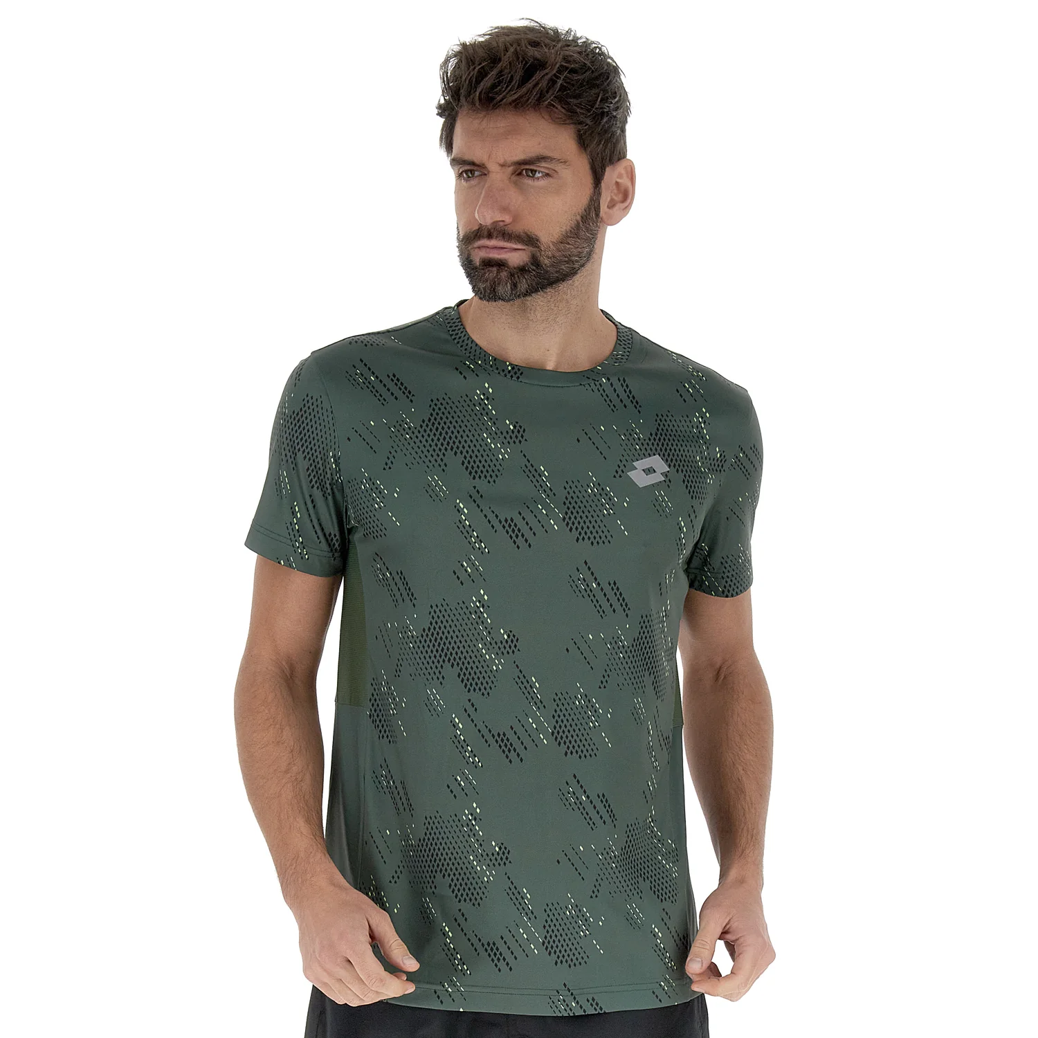 MAGLIETTA SPORT RUNNING VERDE SCURO