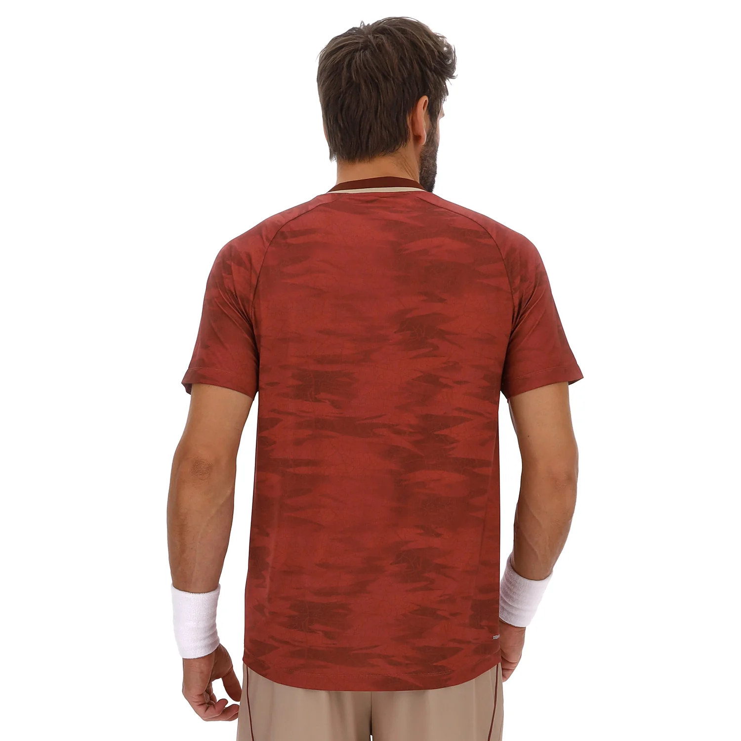 MAGLIETTA TENNIS TECH D2 ROSSO SCURO - Image 2