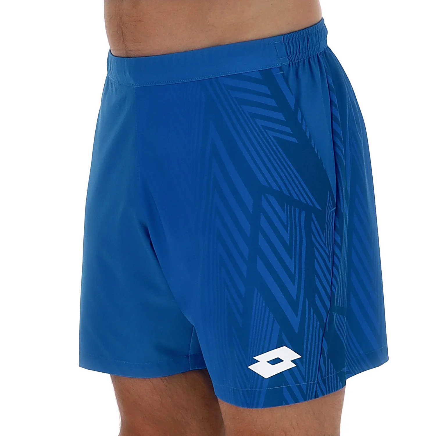 PANTALONI CORTI TENNIS TECH D1 BLU - Image 3
