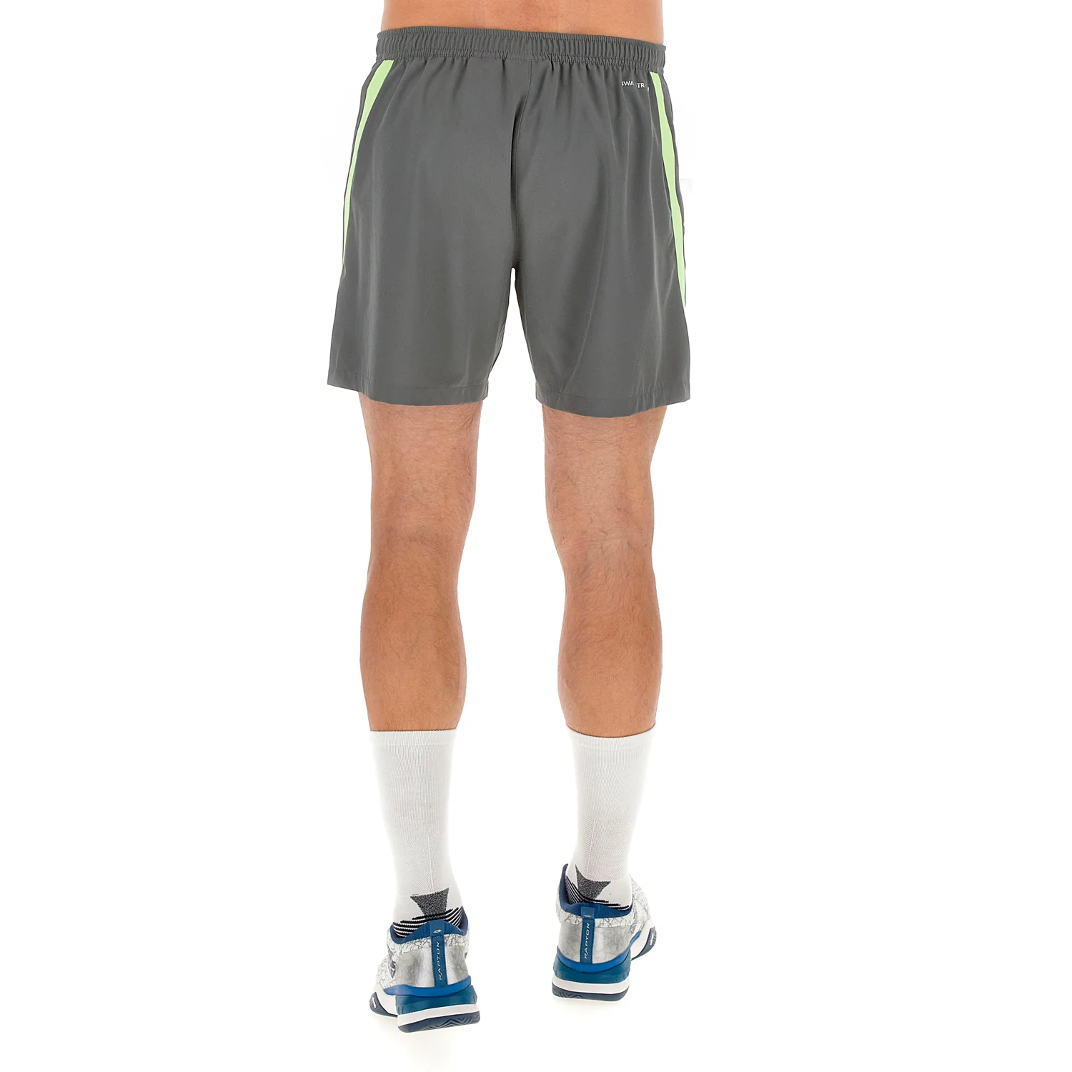 PANTALONI CORTI TENNIS TECH D1 GRIGIO - Image 2