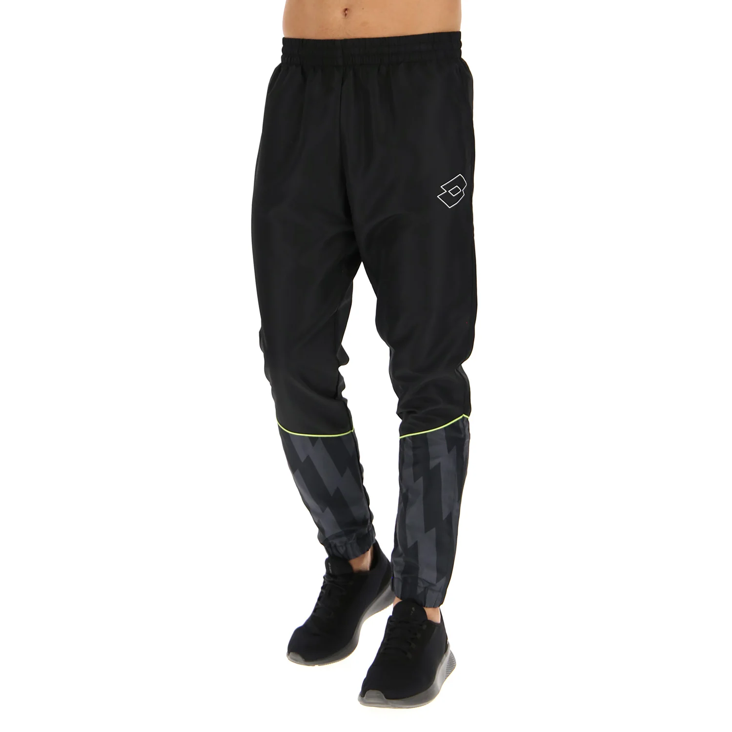 PANTALONI TEMPO LIBERO LOGO NERO