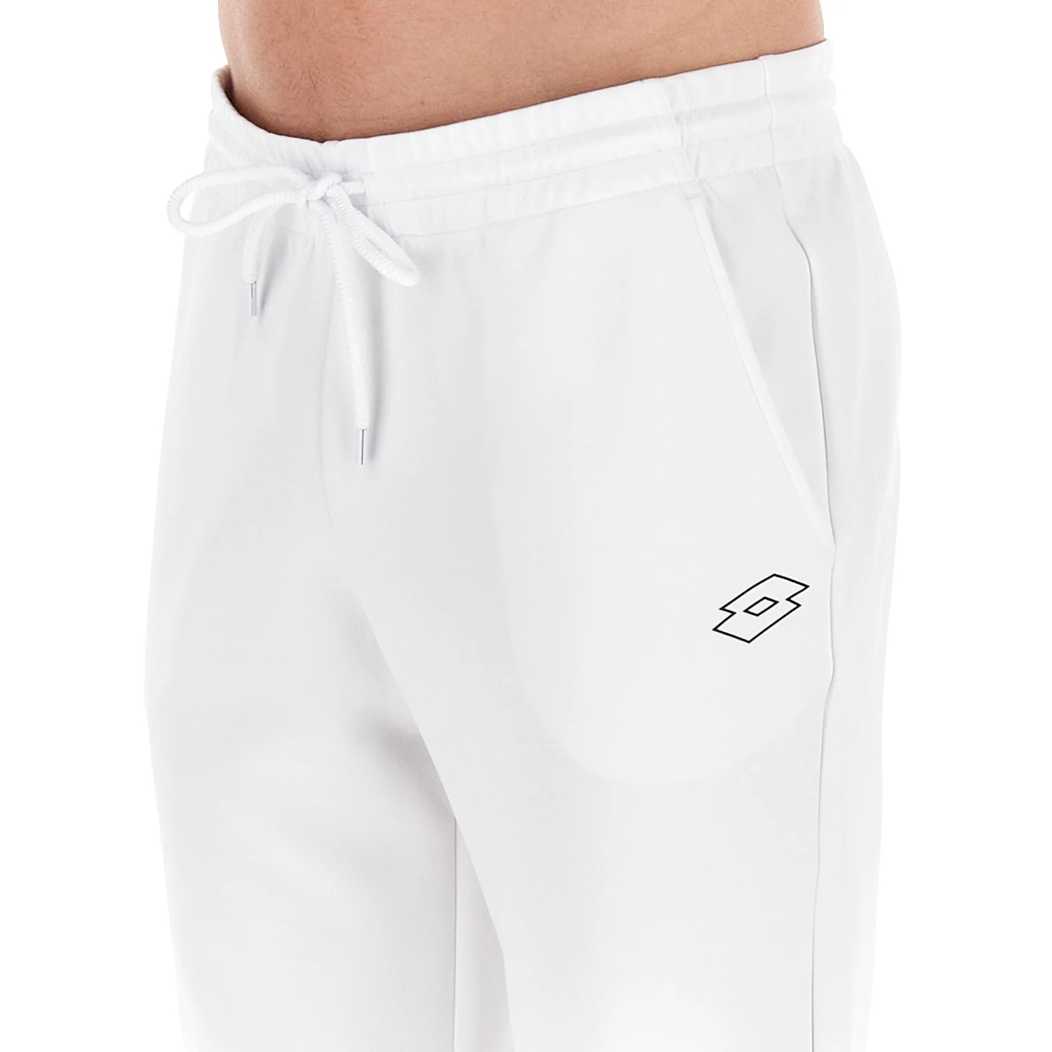PANTALONI TENNIS TEAMS BIANCO - Image 3