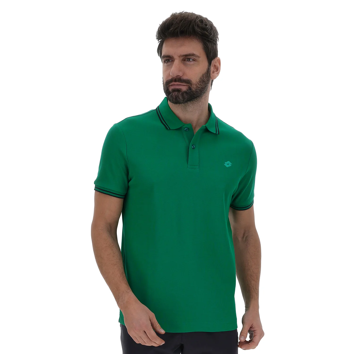 POLO TEMPO LIBERO CLASSICA VERDE