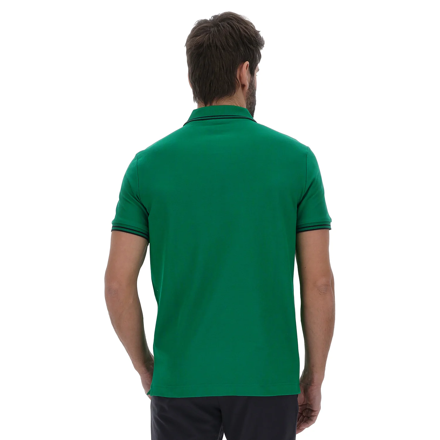 POLO TEMPO LIBERO CLASSICA VERDE - Image 2