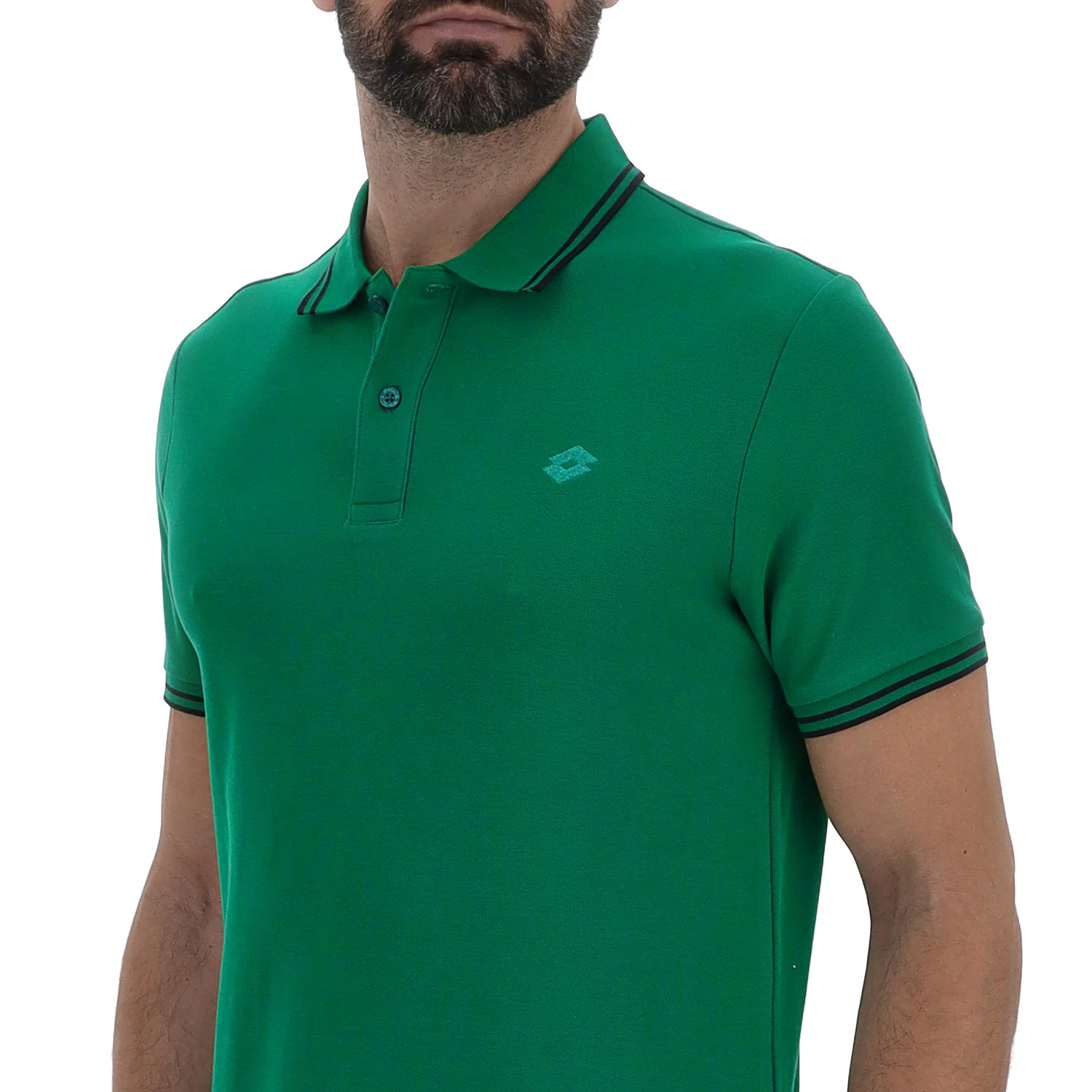 POLO TEMPO LIBERO CLASSICA VERDE - Image 3