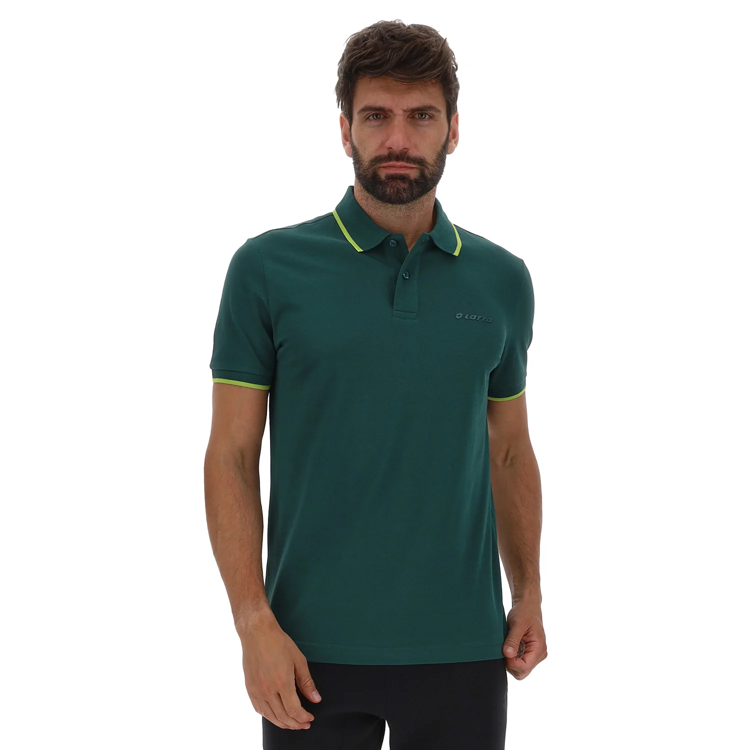 POLO TEMPO LIBERO SANREMO VERDE SCURO