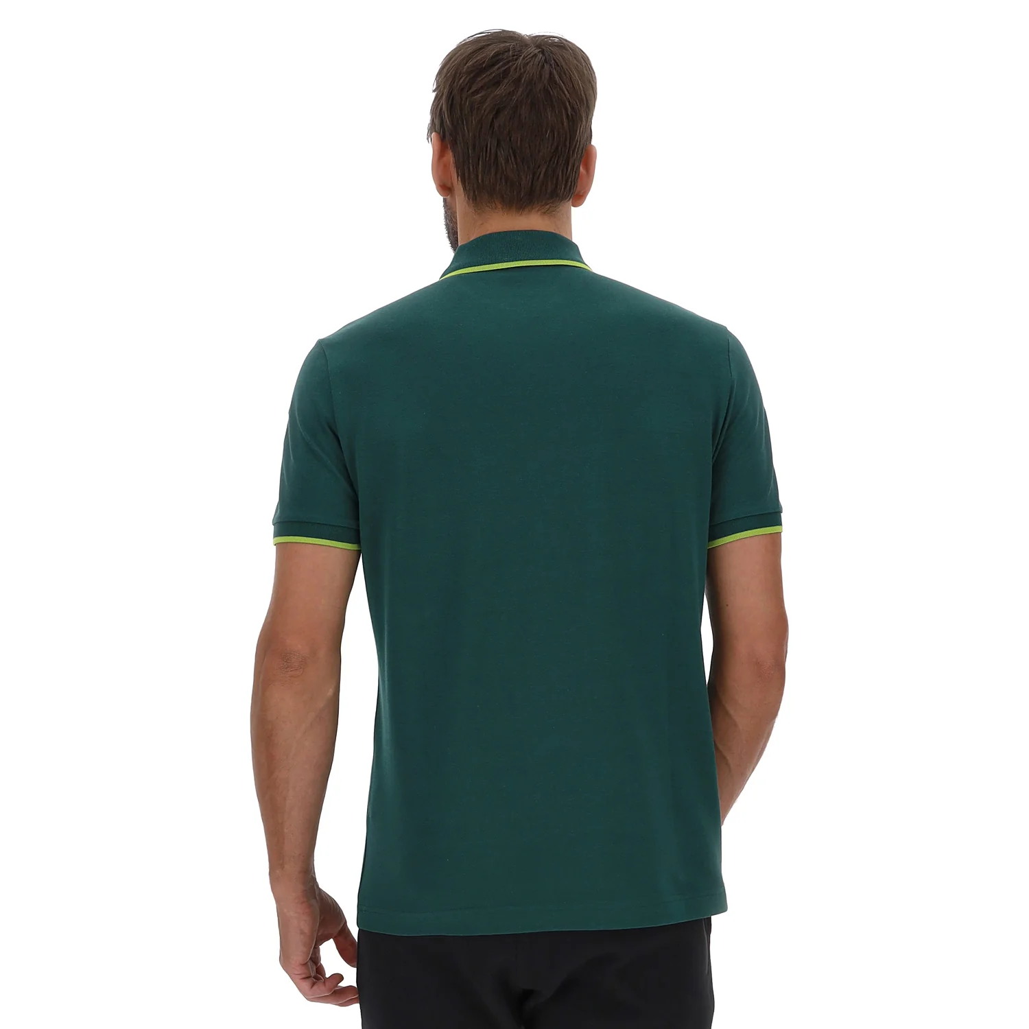 POLO TEMPO LIBERO SANREMO VERDE SCURO - Image 2