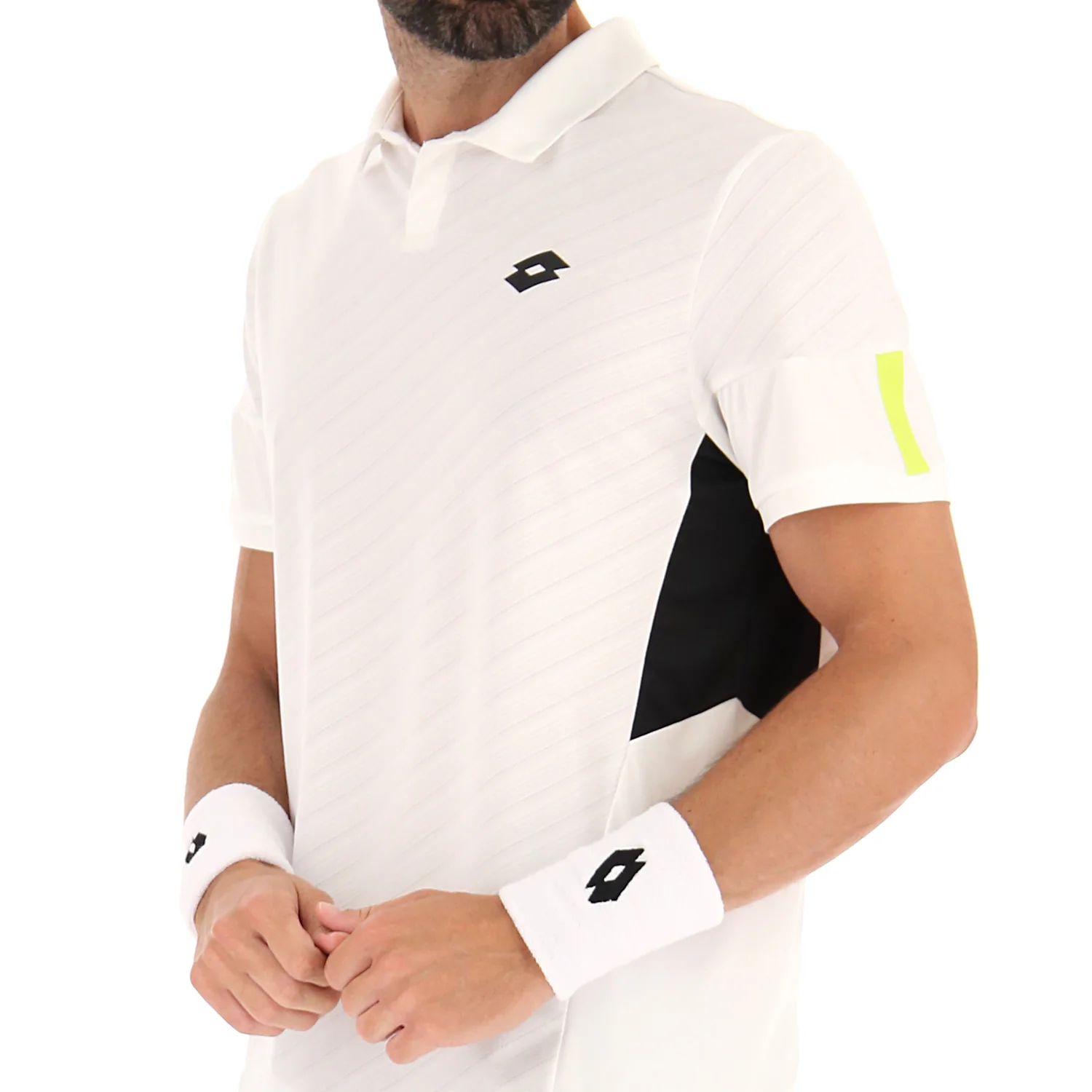 POLO TENNIS TECH D1 BIANCO - Image 3