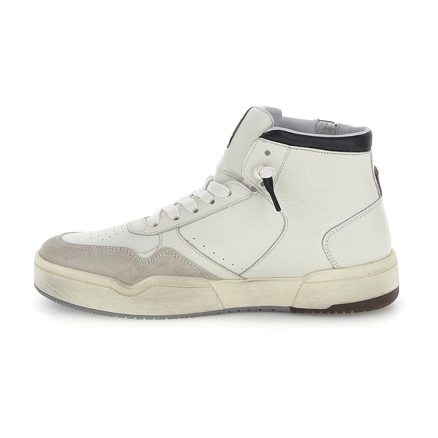 SCARPE MID HOOP STARS HIGH SUEDE BIANCO - Image 3