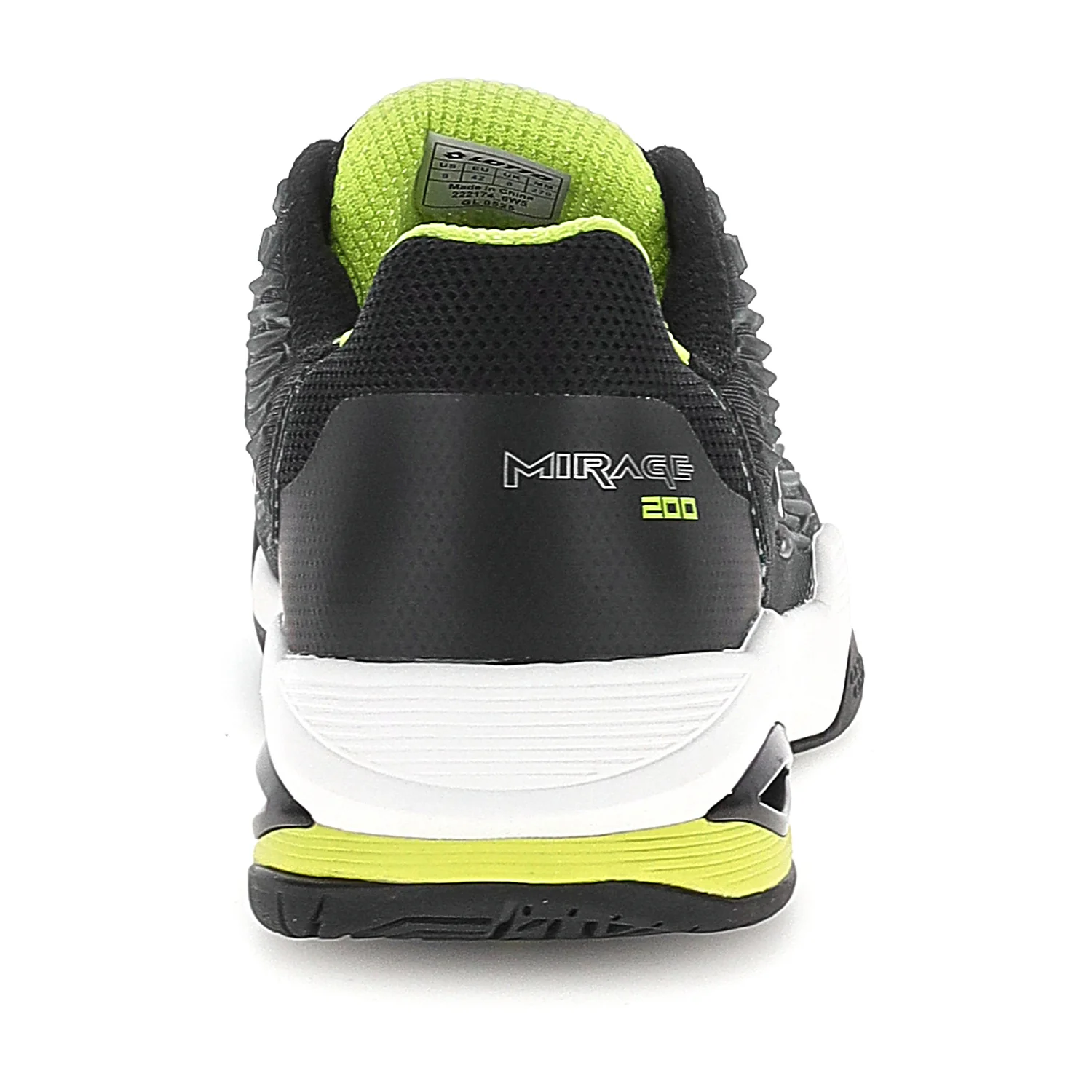 SCARPE TENNIS CAMPI VELOCI MIRAGE 200 NERO - Image 5